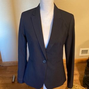 Classic blue pinstripe blazer Size 6